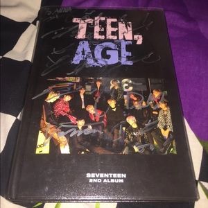 Seventeen signed album!